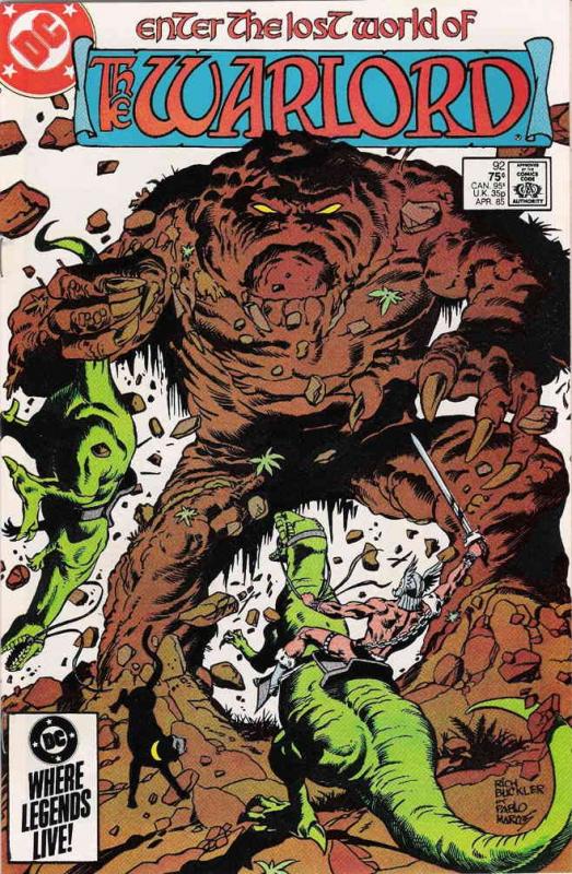Warlord (DC) #92 FN ; DC