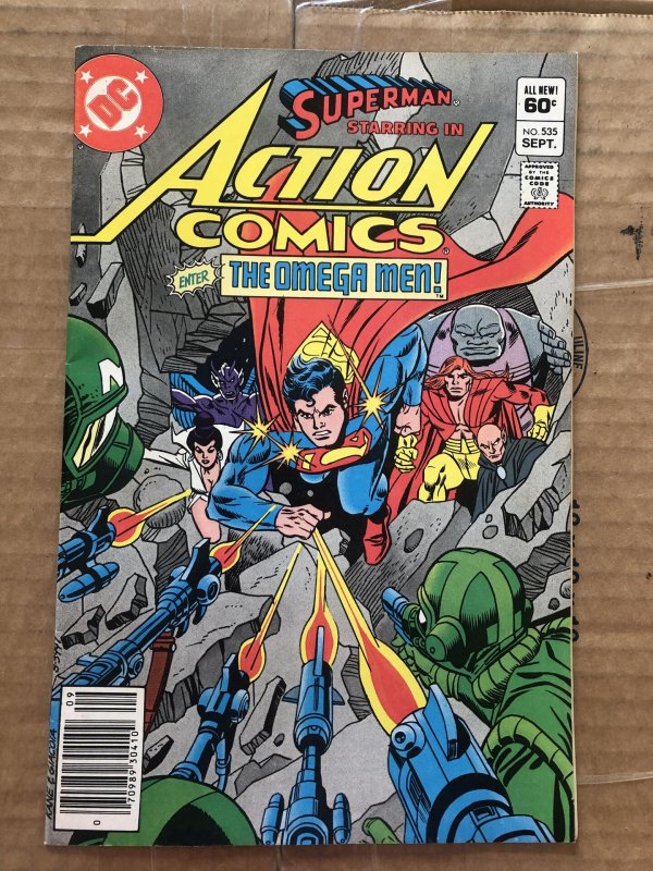 Action Comics #535 Newsstand Edition (1982)