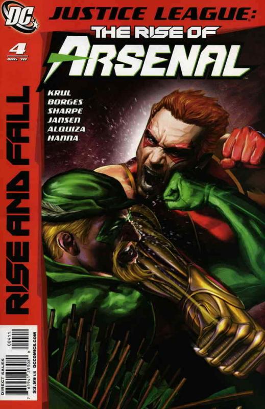 Justice League: The Rise of Arsenal #4 FN; DC | save on shipping - details insid