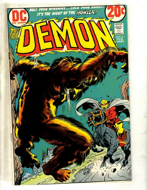 Demon # 6 VF DC Comic Book Jack Kirby Fourth World Etrigan Justice League JF23