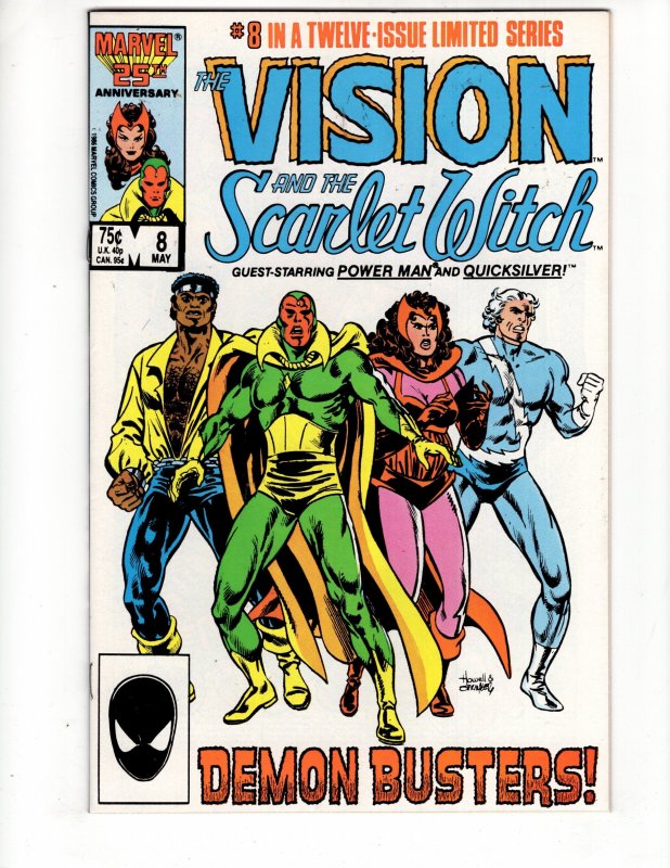 The Vision and the Scarlet Witch #8  DEMON BUSTERS! Luke Cage / ID#301