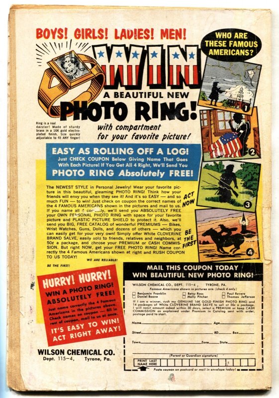 Tomahawk #74 1961-DC-monster cover-horror issue