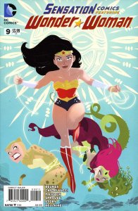 Sensation Comics Featuring Wonder Woman #9 VF ; DC | Mera