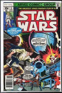 Star Wars #5 (1977) Star Wars [Key Issue]