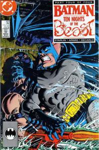 BATMAN #420, NM-, 10 Nights of the Beast, Jim Starlin, DC, more BM in store