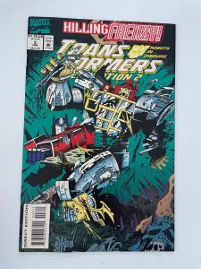5 Transformers Generation 2 Marvel Comic Books # 1 2 3 4 5 NM 1st Print 11 J250