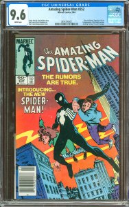 The Amazing Spider-Man #252 (1984) CGC Graded 9.6 - 1st ASM with Black Costume!