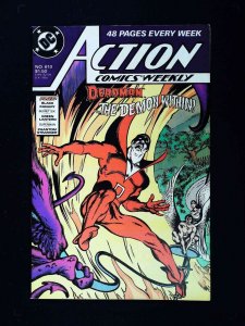 Action Comics #610  Dc Comics 1988 Vf+