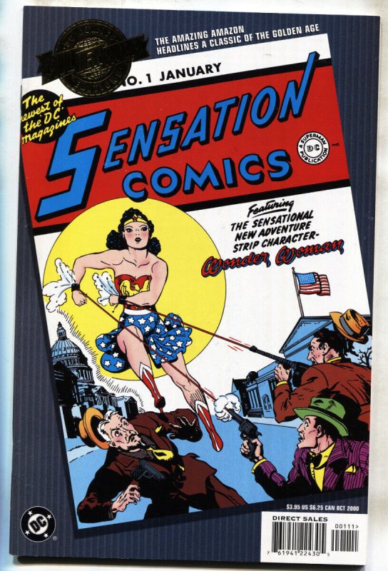 Millennium Edition: Sensation #1 2000-1st issue DC comic book reprint