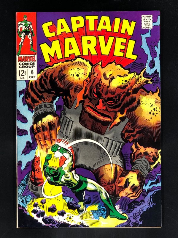 Captain Marvel #6 (1968) VF+