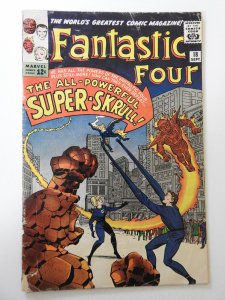 Fantastic Four #18 (1963) GD/VG Condition moisture stain