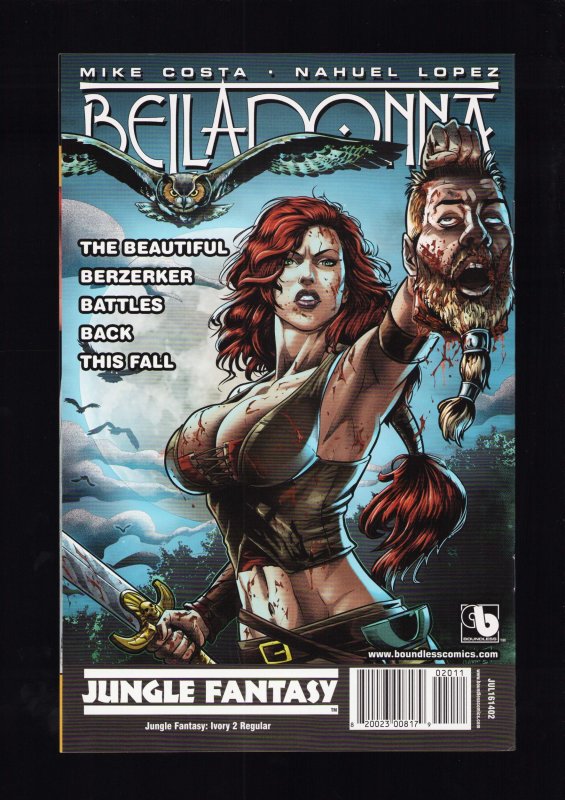 Jungle Fantasy: Ivory #1- 3. Renato Camilo Covers 3 pc Set (2016) 8.5/9