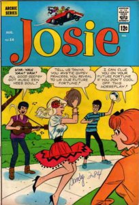 She's Josie #14 FN ; Archie | August 1965 Guitar Cover