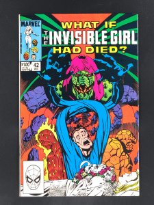 What If? #42 (1983) The Invisible Girl Had Died?