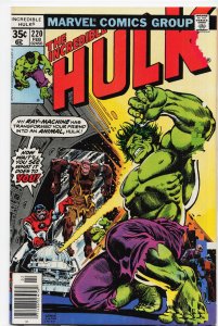 The Incredible Hulk #220 (1978) Hulk