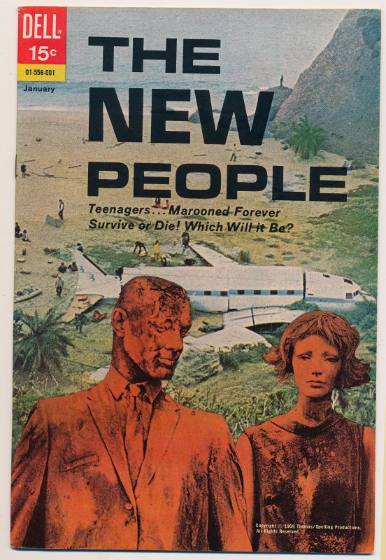 New People (1970 Dell) #1-2 FN/VF Complete series