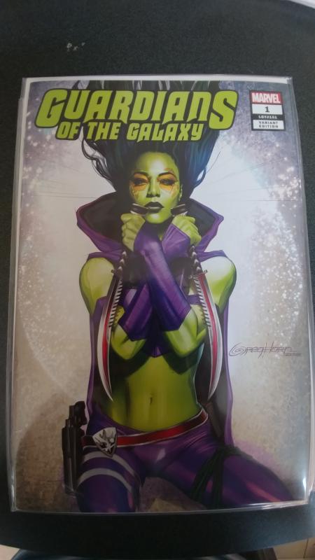 GUARDIANS OF THE GALAXY 1 2019 GREG HORN COVER A TRADE VARIANT NM