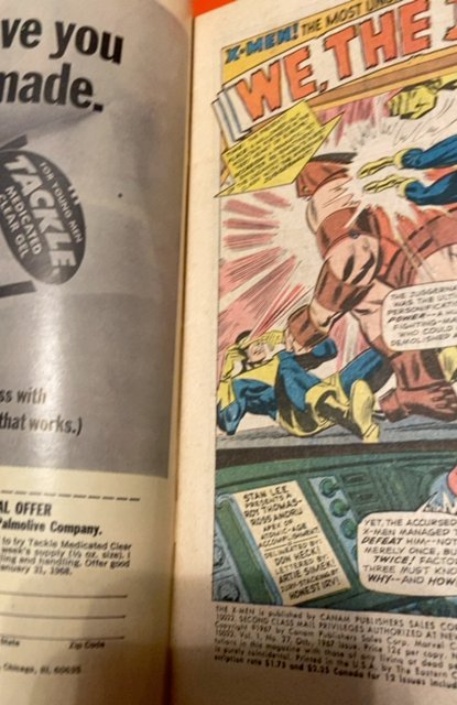 The X-Men #37 (1967) We the Jury- X-men on trial