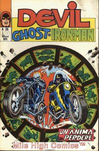 DAREDEVIL ITALIAN  (DEVIL GHOST-IRON MAN) (1974 Series) #124 Very Good Comics