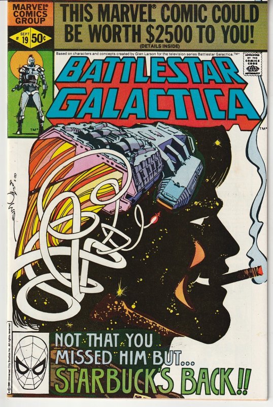 Battlestar Galactica(Marvel) # 23 FINAL ISSUE !