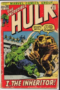 The Incredible Hulk #149 (1972) Hulk [Key Issue]