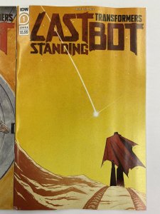 Transformers Last Bot Standing #1 Cover A + 1:10 E.J. Su Set of 2 NM IN-HAND!