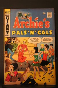 Archie's Pals 'N' Gals #37 1966 High-Grade NM- Blue Grass Danc...