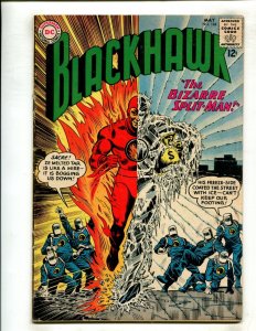 BLACKHAWK #184 (4.0) THE BIZARRE SPLIT-MAN!! 1963