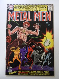 Metal Men #19 (1966) VG+ condition bottom staple detached from cover