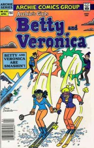 Archie's Girls Betty And Veronica #329 FN ; Archie | April 1984 Snow Skiing