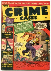 Crime Cases #26 1951- Golden Age- Electric Chair- G/VG