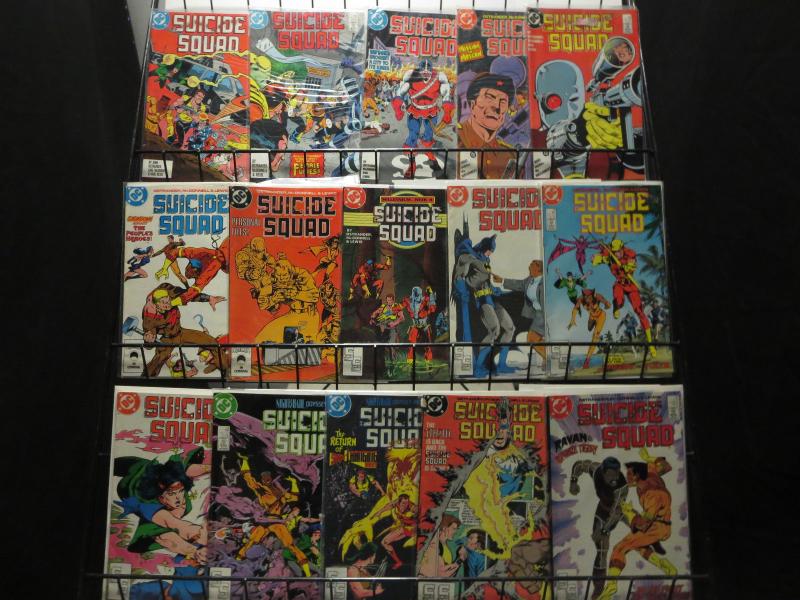 SUICIDE SQUAD Comics 45 diff (1987, 2001, 2007 Series) Oracle Deadshot Waller