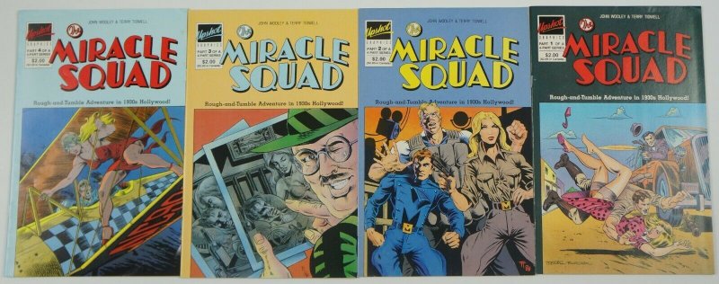 Miracle Squad #1-4 VF/NM complete series - 1930's hollywood adventures - 2 3 set