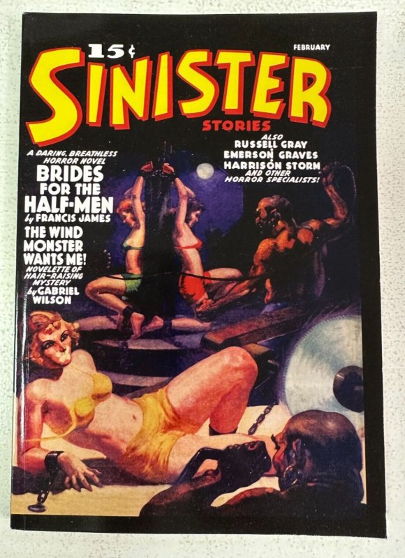 Sinister Stories Volume 1 #1 Pulp replica reprint Popular Publications 8.0 VF