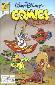 Walt Disney's Comics and Stories #583 VF ; Disney | Three Caballeros