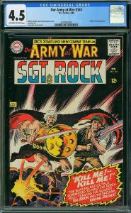 Our Army at War #163 (DC, 1966) CGC 4.5