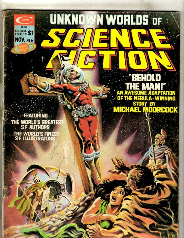 Unknown Worlds Of Science Fiction # 6 Curtis Comic Book Magazine Sci-Fi JK1