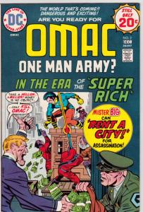 OMAC #2 (Nov-Dec 1974, DC) 9.0 VF/NM