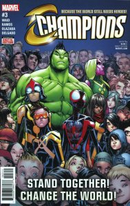 2016 Champions (Marvel) Vol 2 #3 Marvel NM 1st Print Comic Book