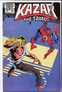 Ka-Zar the Savage #25 (1983) Ka-Zar
