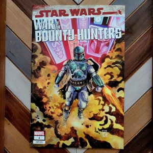 STAR WARS War of Bounty Hunters #1 (Marvel 2021) NM/New Unknown Comics DUURSEMA