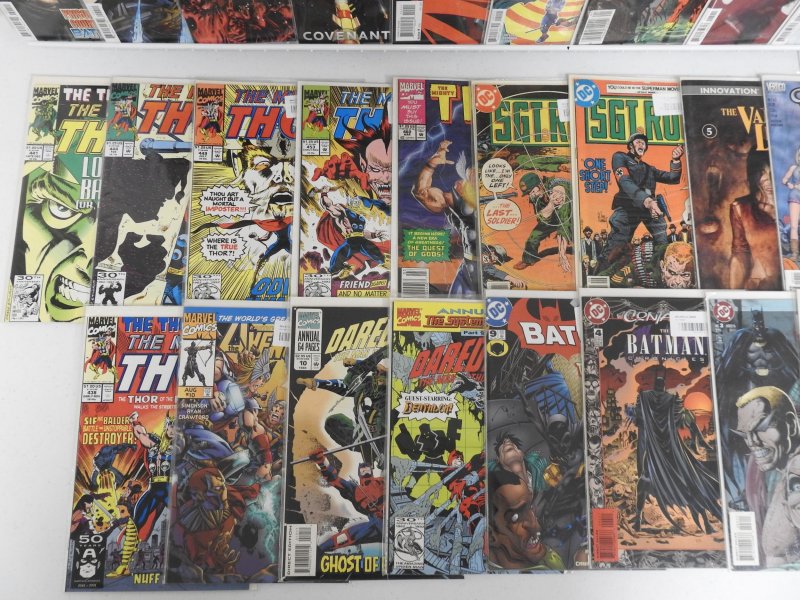 Huge Lot 130+ Comics W/ Fantastic Four, Batman, Thor +More AVG VF-