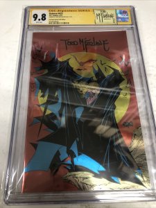 Batman (2022) #423 (CGC 9.8)  Fan Expo Special Foil Ed. Signed By Todd McFarlane