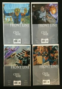 MARVEL COMICS CIVIL WAR #1-7 PLUS 17 TIE IN COMICS VF-NM