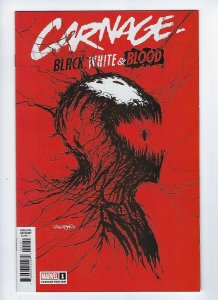 Carnage Black White and Blood #1 Gleason Web-Head Variant First Print (2021) NM+