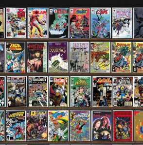 Huge Lot 150+ Comics with X-Force, Daredevil, Silver Surfer & More!