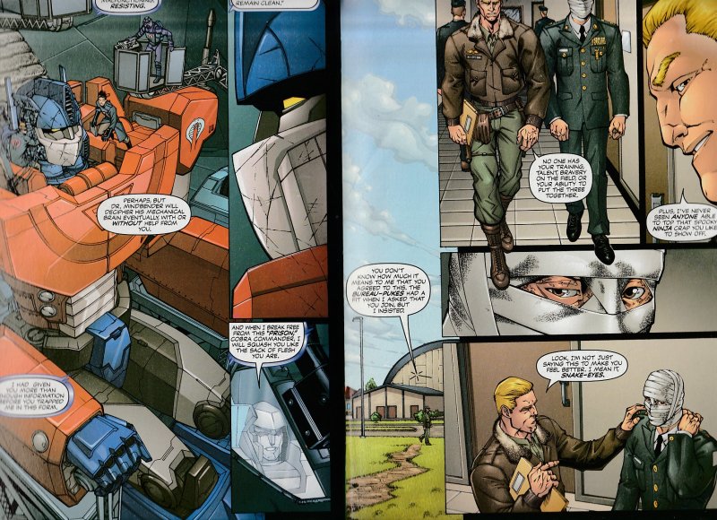 G.I. Joe vs Transformers(Image/Devi’s Due) # 2,3