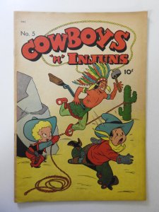 Cowboys 'N' Injuns #5 (1947) FN+ Condition!