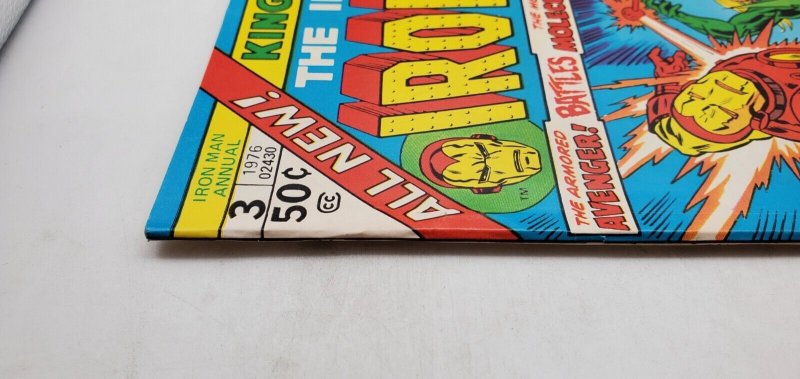 Iron Man Annual #3 Marvel (1976) Man-Thing and Molecule Man F/VF