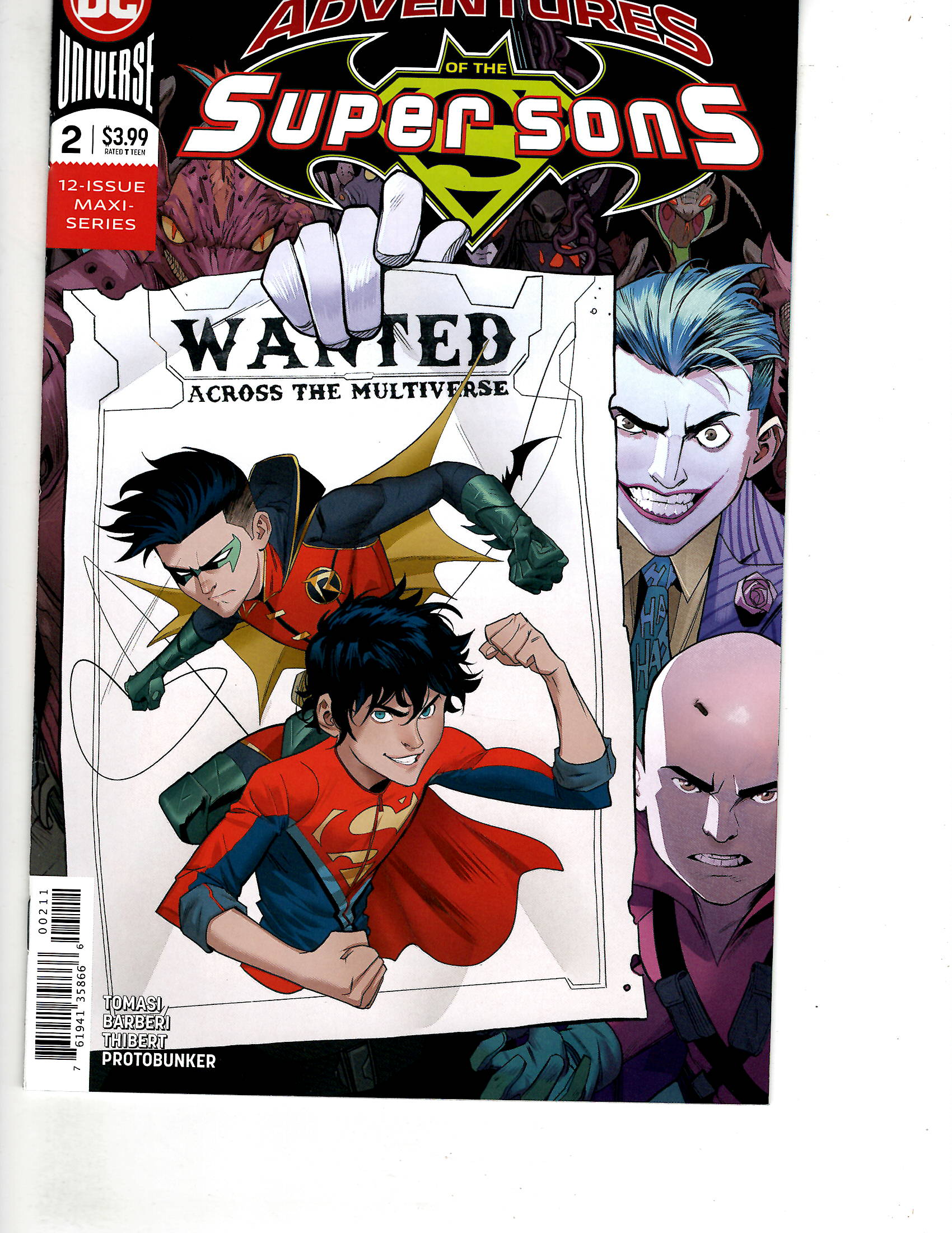 Adventures Of The Super Sons Of Comic Books Modern Age Dc Comics Hipcomic